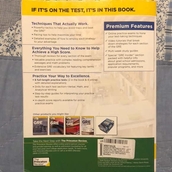 Cracking the GRE Premium 2020 Edition - Picture 2 of 3